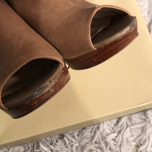 Franco Sarto Peep Toe Heels - Picture 6 of 7